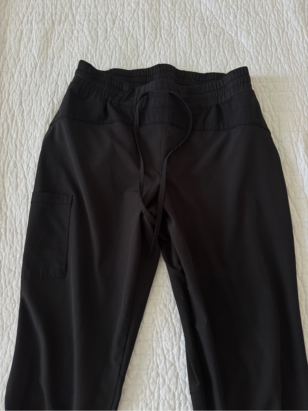 BarcoOne Black Drawstring Scrub Joggers